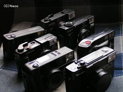 100円で買ったジャンクのカメラたち